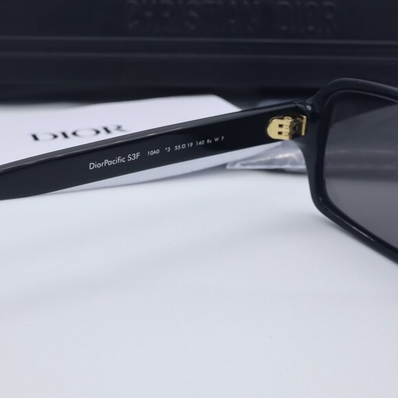 Christian Dior DIORPACIFIC S3I Black Women Sunglasses AUTHENTIC !! - Picture 6 of 9